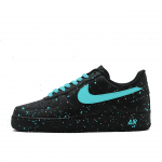 Nike Air Force 1 Ledo Mėlynumo Ra&scaron;alo Ta&scaron;kelis Atsparus Dilimui Neslystantis Žemas Vir&scaron;us Riedlentės Batai Unisex Juodas Mėlynas cw2288001(Team1039-) 42.5