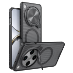 Nillkin CamShield Prop Magnetinis Vandeniui Atsparus TPU+PC Dėklas, skirtas Oppo Find X8 Ultra/Find X8 Pro, Sulankstomas Kameros Apsaugos Dėžutėje Opp Bag&For Oppo Find X8 Ultra gray