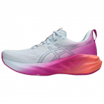 Asics Novablast 5 Patogus prigludimas Smūgius sugeriantys Kvėpuojantys Lengvi Reaguojantys Bėgimo Bateliai Moteri&scaron;ki Sportbačiai &Scaron;viesiai Mėlyni 1012B989-400 38 white