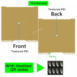 Bambu Lab H2D spausdinimo plok&scaron;tė su Lidar nuskaitymo kodu Bambulab H2D atnaujinimas Lygi tekstūruota spyruoklinio plieno Bambulab H2D priedai Thickened pei-codes
