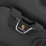 Metaliniai automobilio skydelio nuo saulės akinių kortelių spaustukai Porsche Cayenne Panamera Macan 911 718 Taycan Boxster Cayman 918 Pajun priedams juoda