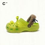 Crocs Classic Vaikams Unisex Sandalai & &Scaron;lepetės 36-37(M4W6) žalia