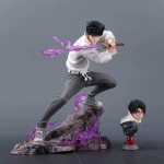 Auk&scaron;tos kokybės Jujutsu Kaisen Yuta Okkotsu Kovos Pozos Anime Figūrėlė Dviguba Galvos Skulptūra GK Statulos Modelis Žaislas Darbalaukio Ornamentas Dovanos gray