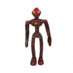 Five Nights at Freddys pliu&scaron;inių žaislų pakuotė 5 vnt. M.X.E.S. Entity Ruined Bonnie The Mimic Mask Bot Ruined Eclipse Ennard gerbėjams 25cm