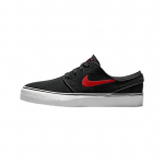 Nike SB Stefan Janoski Odiniai žemi krep&scaron;inio batai Juodi Raudoni Unisex 525104-028 39 raudona