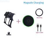 Pagaminta pagal matmenis Toyota RAV4 RAV 4 2020 2021 2022 2023 Mobiliojo telefono laikiklis Automobilinis magnetinis telefono laikiklis I&scaron;manioji jutiklinė belaidžio įkrovimo funkcija Base and holder 2