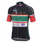 7-Eleven Dviratininko Džersio Rinkinys Trumpomis Rankovėmis Bib &Scaron;ortai Quick Dry Lycra Unisex M blue