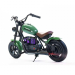 12 colių vaikų elektrinis mini chopper motociklas, 160W 3 greičių, LED ekranas, Bluetooth, dūmų ir i&scaron;metamųjų dujų garsas, važiavimo žaislas 6&ndash;12 metų berniukams ir mergaitėms Challenger 12 Plus