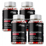 Pslalae Astaksantinas trigubos jėgos 12 mg 120 mink&scaron;tų kapsulių - Antioksidacinė parama, kasdienė gerovė, be GMO 120*4