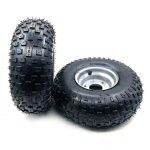 2 vnt./daug 6 colių ratas 145/70-6 bekamerė padanga Tinka 50cc 70cc 110cc mažiems ATV keturračiams sniego valytuvams vejapjovėms siurbliams Padangų ratai B