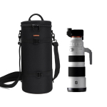 Atsparus vandeniui Oksfordo medžiagos Pečių Krep&scaron;ys Fotoaparatui Sony A7 Su 200-600mm Objektyvu Vienas Ne&scaron;iojimas Unisex Kelioninė Fotografija 02_Black - Fits: 200-600mm Camera Body