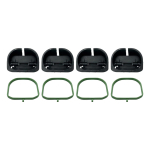 Sūkurinės sklendės remonto komplektas Duratec Mondeo Įsiurbimo kolektoriaus bar&scaron;kėjimo taisymas 1317276 1S7G9441AE LF0113111 Ford Mazda Volvo 1.8 2.0 4+4 Rinkinys 4 pcs seal and valve