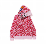 Bape Abc Camo Dvigubo Ryklio Su Gobtuvu Užtraukiamas Visu Ilgiu FW23 0ZXSWM115008L L pink