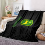 John Deere Flanelinis pledas Mesti pledą Mink&scaron;tas &Scaron;iltas Sofos Lovoje Stovyklavimui namų Dekoras Unikali Kalėdinė Dovana C9261569 100cmx150cm