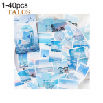 OUGEYA 40 vnt. Maisto gėlių peizažas Scrapbooking lipdukas pasidaryk pats dienora&scaron;čio albumo dekoravimo lipdukas 1