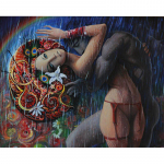 &Scaron;irdelės formos deimantinė siuvinėjimo &bdquo;pasidaryk pats&ldquo; deimantinė tapyba mozaika deimantinė tapyba 3D kryželiu siuvinėti paveikslai 20X30CM