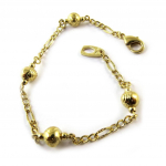 Les Tr&eacute;sors De Lily [G1721] - Bracelet Plaqu&eacute; Or 'Chor&eacute;graphie' auksas
