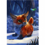 5D &bdquo;pasidaryk pats&ldquo; deimantinis pie&scaron;imas Visas apvalus deimantinis siuvinėjimas gyvūnų kryželiu 20X30CM