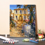 Menas &bdquo;Pasidaryk pats&ldquo; Tapyba pagal skaičius Skaitmeninis aliejinis paveikslas Skaičiai Tapyba Aliejinė tapyba Deimantinė tapyba Pomėgiai Namų dekoras 40x50cm no frame