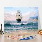 Menas &bdquo;Pasidaryk pats&ldquo; Tapyba pagal skaičius Deimantinė tapyba Skaitmeninė aliejinė tapyba Skaičiai Tapyba Pomėgiai Namų dekoras Aliejinė tapyba 40x50cm no frame