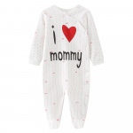 I Love Mommy Naujagimio Drabužiai Kūdikių Drabužiai Mergaitėms Madingi Kūdikių Kostiumai Kūdikiams Kombinezonai 3M