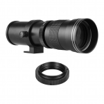 Fotoaparato MF Super Telephoto Zoom objektyvas F/8.3-16 420-800mm T2 laikiklis su AF tvirtinimo adapterio žiedu