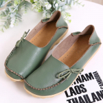 Moteri&scaron;ki batai su platforma Natūralios odos mamos batai Suvarstomi Reguliuoti sandarumą Retro Patogūs vaik&scaron;čioti neslystantys didelio dydžio batai 40