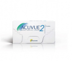 ACUVUE 2 - Two Week Reusable Contact Lenses (-10, Clear, Pack of 6 lenses) | From Johnson&Johnson