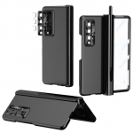 Prabangus madingas grūdinto stiklo apsauginis plėvelės dėklas, skirtas Samsung Galaxy Z Fold3 Fold4 Fold 4 5 g sulankstomas 3 ra&scaron;iklio laikiklio sulankstomas dėklas