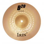 10 colių B20 cimbolas Profesionalus bronzinis lėk&scaron;tukas būgnų rinkiniui 24.2*24.2CM beige
