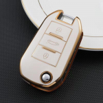 TPU automobilio nuotolinio valdymo pulto rakto dėklo dangtelis, skirtas Peugeot 208 107 206 306 307 308 2008 3008 4008 5008 RCZ Citroen C1 C2 C3 C4 C5 CACTUS C8