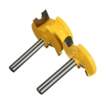 2vnt/komplektas 8mm 1/4\ 1/2\ Kotas CNC medžio apdirbimo frezavimo staklės Kanojos Fleitos kau&scaron;as drožimo frezavimo antgalis geltona