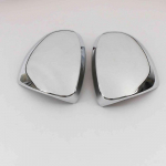For SEAT Alhambra  2010- Carbon fiber car side Rearview mirror cover trim,chrome silver turn signal mirror covers 2017