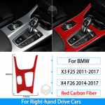 Skirta BMW X3 F25 11-17 X4 F26 14-17 anglies pluo&scaron;to pavarų perjungimo skydelio dekoratyvinis dangtis, automobilio vidaus apdailos priedai D RHD