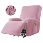 Polar Fleece Recliner sofos užvalkalas Elastinis viskas įskaičiuota berniuko kėdės užvalkalas Relax fotelio sofos užvalkalas svetainės baldų užvalkalas 1 Seater