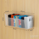 Buitiniai prie sienos tvirtinami apatiniai kosmetikos laikymo dėžutė Neperforuota drabužių spinta, kojinių rū&scaron;iavimo dėžutė, trys viename lentyna, laikymo įrankių laikiklis