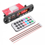 2*60W skaitmeninis stiprintuvas Bluetooth 5.0 MP3 WMA WAV dekoderio plok&scaron;tė DC 8-24V automobilinis MP3 muzikos grotuvas Garsiakalbis Automobilinis FM radijas USB TF įra&scaron;ymo modulis
