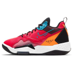 Air Jordan Jordan Zoom 92 Siren Red Moteri&scaron;ki sportbačiai Juodi Visi&scaron;kai Oranžiniai Mėlyni-Fury CK9184-600 35.5