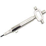 Multi Sliver Locks Mith Tool Paskirtis Cilindro matuoklis Cam Turner Suklio Turner sidabras