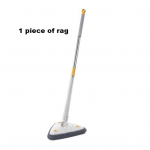 Naudingas automatinis vandens i&scaron;spaudimo giluminis valymas &scaron;lapias ir sausas dvejopo naudojimo teleskopinis prailgintas trikampis &scaron;luostė namams A mėlyna