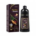 100 ml 3 viename plaukų dažų &scaron;ampūnas be amoniako plaukų dažų drėkinantis, apsauginis augalinis ingredientas, juodi plaukai