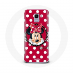 Coque pour Samsung Galaxy A6 2018 Minnie Mouse Dessin anim&eacute; Rouge