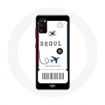 Coque pour Samsung Galaxy S20 plus Billet d'avion Seoul Cor&eacute;e du Sud