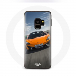 Coque pour Samsung Galaxy S9 Plus Formule 1 McLaren Orange