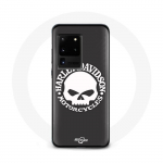 Coque pour Samsung Galaxy S20 Ultra Harley Davidson Motors Tete de mort juoda