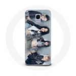 Coque pour Samsung Galaxy A8 2018 Blackpink Teaser Born Pink Single Shut Down Affiche Members
