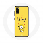 Coque pour Oppo A16 BTS Bangtan BT21 Chimmy Jimin Fond Jaune