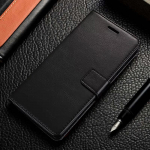 Stilingas odinis piniginės knygos dėklas, skirtas Samsung Galaxy S24 S23 Ultra S22 S21 Plus A05 A15 A25 A04S A14 A24 A34 A54 A23 A53 A73 M34 5G 4G atverčiamas stovo dangtelis For Samsung Galaxy A05 raudona