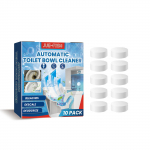 JUE-FISH Tualeto Valymo Putojančios Tabletės Tualeto Valymo Skystis Valymas Kvapas Purvas Paliekantis Kvapą Tualeto Valymo Tabletės 10pcs