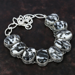 Baltasis Bufalo Turkis Vėrinys Vintažinis Brangakmenių Vėrinys 925 Sterlingo Sidabro Vėrinys Reguliuojamo Ilgio Grandinėlės Vėrinys Rankų Darbo Papuo&scaron;alai Dovanai Adjustable